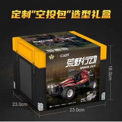 CADA DOUBLEE C64002 64002 non  ĐUA XE KART bộ đồ chơi xếp lắp ráp ghép mô hình KNIVES OUT 788 khối