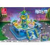 JIESTAR 37404 non  ĐẠI DƯƠNG SLALOM bộ đồ chơi xếp lắp ráp ghép mô hình 1396 khối
