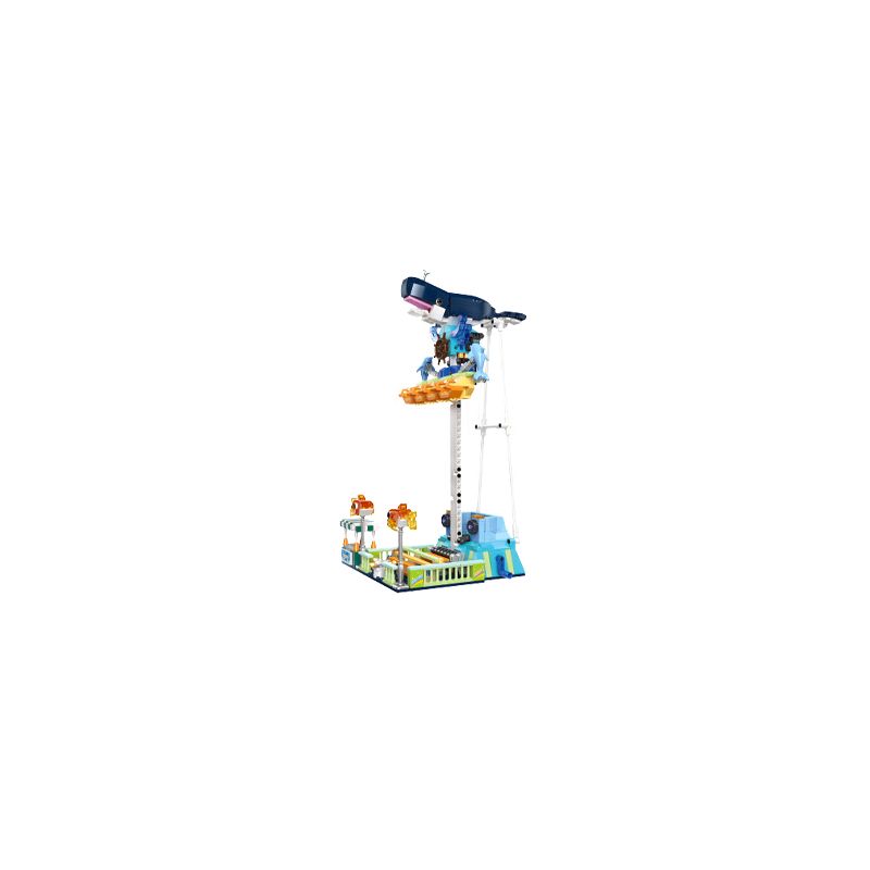 JIESTAR 37403 non Lego BIỂN SÂU bộ đồ chơi xếp lắp ráp ghép mô hình 764 khối