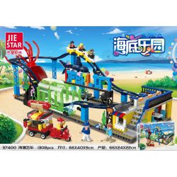 JIESTAR 37400 non  TỐC ĐỘ ĐẠI DƯƠNG bộ đồ chơi xếp lắp ráp ghép mô hình DEEPLIFT 1308 khối