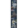 JUHANG TECHNOLOGY 670 non  CHIẾN BINH TITAN MECH bộ đồ chơi xếp lắp ráp ghép mô hình SAMURAI MECHA 1588 khối