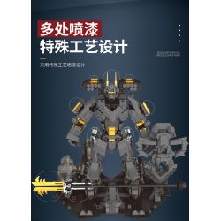 JUHANG TECHNOLOGY 670 non  CHIẾN BINH TITAN MECH bộ đồ chơi xếp lắp ráp ghép mô hình SAMURAI MECHA 1588 khối JUHANG TECHNOLOGY 670 non  CHIẾN BINH TITAN MECH bộ đồ chơi xếp lắp ráp ghép mô hình SAMURAI MECHA 1588 khối