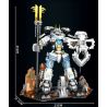 JUHANG TECHNOLOGY 670 non  CHIẾN BINH TITAN MECH bộ đồ chơi xếp lắp ráp ghép mô hình SAMURAI MECHA 1588 khối