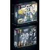 JUHANG TECHNOLOGY 670 non  CHIẾN BINH TITAN MECH bộ đồ chơi xếp lắp ráp ghép mô hình SAMURAI MECHA 1588 khối