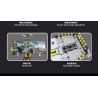 TA GAOLE T2016 2016 non  GHẾ THỬ NGHIỆM MÔ PHỎNG XE MÁY bộ đồ chơi xếp lắp ráp ghép mô hình  MOTORCYCLE SIMULATION TEST BENCH Kỹ Thuật Công Nghệ Cao Mô Hình Phương Tiện 1201 khối