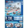 ZHEGAO QL2124 2124 non  KẺ HỦY DIỆT 16 TỔ HỢP bộ đồ chơi xếp lắp ráp ghép mô hình Military Army WARSHIP FIGHTING PIONEER Quân Sự Bộ Đội