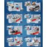 ZHEGAO QL2124 2124 non  KẺ HỦY DIỆT 16 TỔ HỢP bộ đồ chơi xếp lắp ráp ghép mô hình Military Army WARSHIP FIGHTING PIONEER Quân Sự Bộ Đội