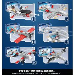 ZHEGAO QL2124 2124 non  KẺ HỦY DIỆT 16 TỔ HỢP bộ đồ chơi xếp lắp ráp ghép mô hình Military Army WARSHIP FIGHTING PIONEER Quân Sự Bộ Đội