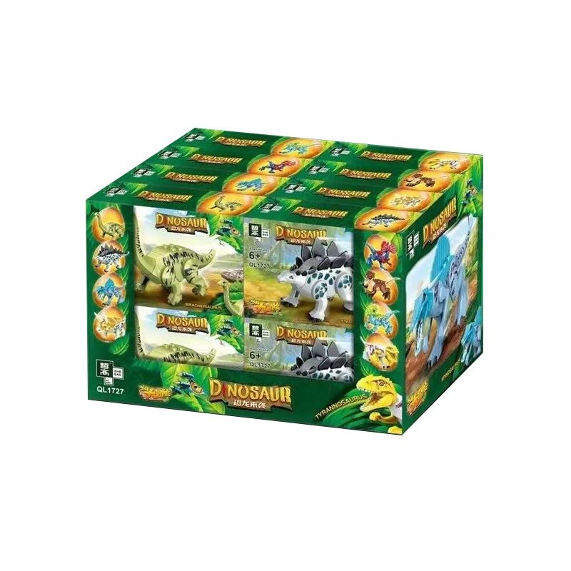 ZHEGAO QL1727 1727 non Lego THIÊN ĐƯỜNG KHỦNG LONG bộ đồ chơi xếp lắp ráp ghép mô hình Jurassic World DINOSAUR Thế Giới Khủng Long