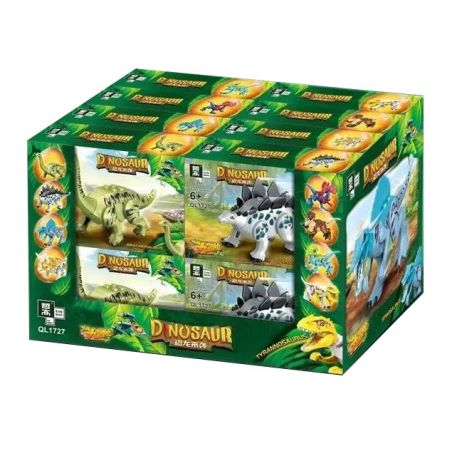 ZHEGAO QL1727 1727 non  THIÊN ĐƯỜNG KHỦNG LONG bộ đồ chơi xếp lắp ráp ghép mô hình Jurassic World DINOSAUR Thế Giới Khủng Long