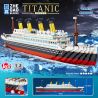 ZHEGAO LZ8235 8235 non  TÀU TITANIC bộ đồ chơi xếp lắp ráp ghép mô hình Creator Sáng Tạo 4404 khối
