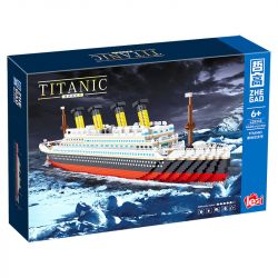 ZHEGAO LZ8235 8235 non  TÀU TITANIC bộ đồ chơi xếp lắp ráp ghép mô hình Creator Sáng Tạo 4404 khối