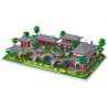 ZHEGAO LZ8239 8239 non  VƯỜN TÔ CHÂU bộ đồ chơi xếp lắp ráp ghép mô hình Architecture Công Trình Kiến Trúc 4174 khối