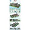ZHEGAO LZ8239 8239 non  VƯỜN TÔ CHÂU bộ đồ chơi xếp lắp ráp ghép mô hình Architecture Công Trình Kiến Trúc 4174 khối