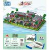 ZHEGAO LZ8239 8239 non  VƯỜN TÔ CHÂU bộ đồ chơi xếp lắp ráp ghép mô hình Architecture Công Trình Kiến Trúc 4174 khối