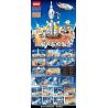 LWCK 80016 non  TRUNG TÂM PHÓNG KHÔNG GIAN 8 KIỂU bộ đồ chơi xếp lắp ráp ghép mô hình OUT OF THE EARTH 854 khối