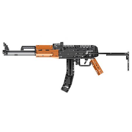 SEMBO 702941 non  SÚNG TIỂU LIÊN KIỂU 56 bộ đồ chơi xếp lắp ráp ghép mô hình BLOCK GUN 806 khối