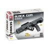 SEMBO 702940 non  SÚNG TIỂU LIÊN QCW05 bộ đồ chơi xếp lắp ráp ghép mô hình BLOCK GUN 815 khối