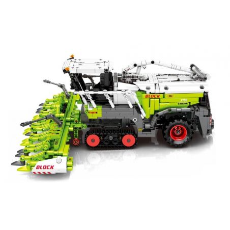 SEMBO 710000 non  MÁY GẶT NGÔ bộ đồ chơi xếp lắp ráp ghép mô hình TECHNIQUE 2023 khối