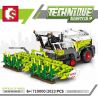 SEMBO 710000 non  MÁY GẶT NGÔ bộ đồ chơi xếp lắp ráp ghép mô hình TECHNIQUE 2023 khối