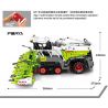 SEMBO 710000 non  MÁY GẶT NGÔ bộ đồ chơi xếp lắp ráp ghép mô hình TECHNIQUE 2023 khối