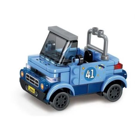 SEMBO 607342 607343 607344 607345 non  THẾ GIỚI XE NỔI TIẾNG 4 MẪU bộ đồ chơi xếp lắp ráp ghép mô hình Racers FAMOUS CAR Đua Tốc Độ 546 khối