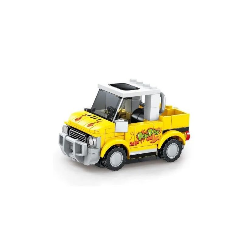 SEMBO 607342 607343 607344 607345 non  THẾ GIỚI XE NỔI TIẾNG 4 MẪU bộ đồ chơi xếp lắp ráp ghép mô hình Racers FAMOUS CAR Đua Tốc Độ 546 khối