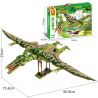 SEMBO 205024 non  THẾ GIỚI KHỦNG LONG THẰN LẰN BAY bộ đồ chơi xếp lắp ráp ghép mô hình Jurassic World WORLD DINOSAUR 974 khối