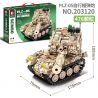 SEMBO 203120 non  PHÁO TỰ HÀNH PLZ-05 bộ đồ chơi xếp lắp ráp ghép mô hình Military Army PLZ-05 SELF-PROPELLED HOWITZER Quân Sự Bộ Đội 476 khối
