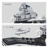 PanlosBrick 688013 Panlos Brick 688013 non  TÀU SÂN BAY LIÊU NINH (PHIÊN BẢN Q) bộ đồ chơi xếp lắp ráp ghép mô hình Military Army Quân Sự Bộ Đội 529 khối