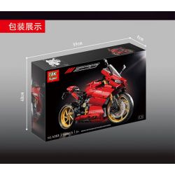 SUPER 18K K253 TA GAOLE T4020 4020 non  MÔ TÔ DUCATI 1299 PANIGALE S TỶ LỆ 1:5 tỷ lệ 1:5 bộ đồ chơi xếp lắp ráp ghép mô hình  Kỹ Thuật Công Nghệ Cao Mô Hình Phương Tiện 1809 khối