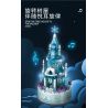 PanlosBrick 656016 Panlos Brick 656016 non  PHÁO ĐÀI TUYẾT bộ đồ chơi xếp lắp ráp ghép mô hình Frozen CREATIVE MUSIC BOX Nữ Hoàng Băng Giá 574 khối