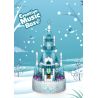 PanlosBrick 656016 Panlos Brick 656016 non  PHÁO ĐÀI TUYẾT bộ đồ chơi xếp lắp ráp ghép mô hình Frozen CREATIVE MUSIC BOX Nữ Hoàng Băng Giá 574 khối