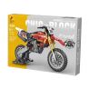 PanlosBrick 672005 Panlos Brick 672005 non  XE MÁY NHANH YAMAHA YZ450 bộ đồ chơi xếp lắp ráp ghép mô hình CHIC-BLOCK 735 khối