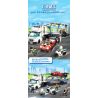 GUDI 10006 non  CÚ VÔ LÊ TUYỆT VỌNG bộ đồ chơi xếp lắp ráp ghép mô hình Police LIVIN'CITY DESPERATE ATTACK Cảnh Sát 620 khối