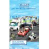 GUDI 10006 non  CÚ VÔ LÊ TUYỆT VỌNG bộ đồ chơi xếp lắp ráp ghép mô hình Police LIVIN'CITY DESPERATE ATTACK Cảnh Sát 620 khối
