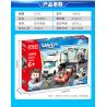 GUDI 10006 non  CÚ VÔ LÊ TUYỆT VỌNG bộ đồ chơi xếp lắp ráp ghép mô hình Police LIVIN'CITY DESPERATE ATTACK Cảnh Sát 620 khối
