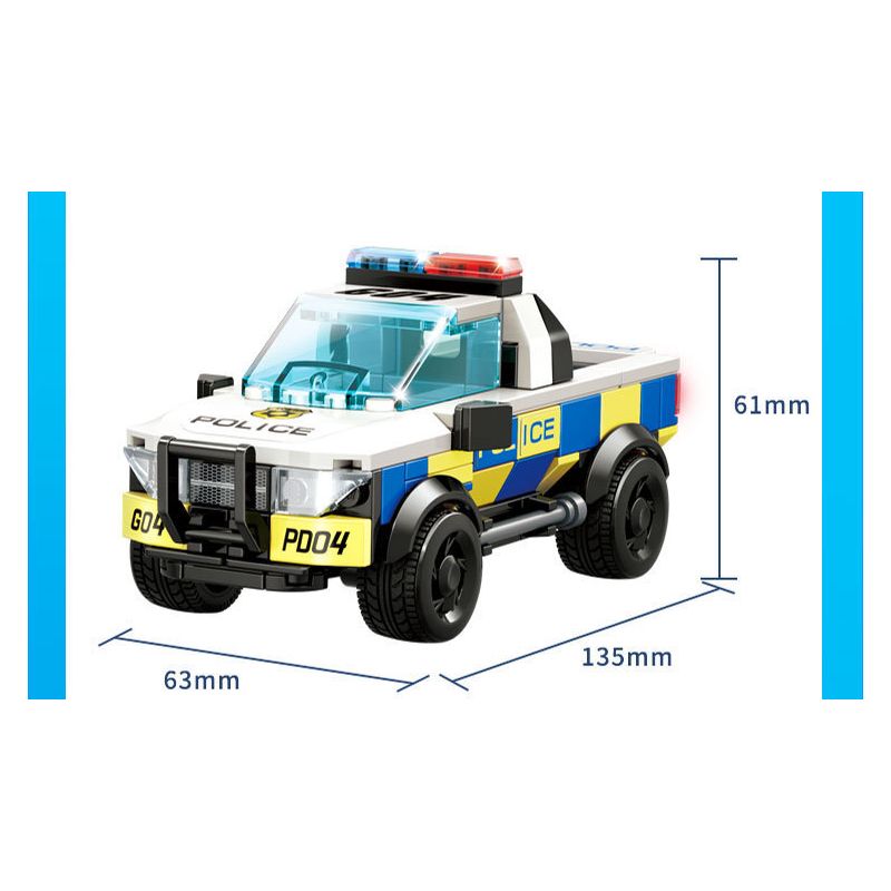 GUDI 10004 non  CƯỚP NGÂN HÀNG bộ đồ chơi xếp lắp ráp ghép mô hình Police LIVIN'CITY BANK ROBBERY Cảnh Sát 437 khối