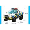 GUDI 10004 non  CƯỚP NGÂN HÀNG bộ đồ chơi xếp lắp ráp ghép mô hình Police LIVIN'CITY BANK ROBBERY Cảnh Sát 437 khối