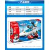 GUDI 10001 10001A 10001B 10001C 10001D non  CẢNH SÁT THÀNH PHỐ 4 TRONG 1 bộ đồ chơi xếp lắp ráp ghép mô hình City LIVIN'CITY 452 khối