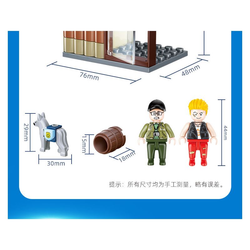 GUDI 10001 10001A 10001B 10001C 10001D non  CẢNH SÁT THÀNH PHỐ 4 TRONG 1 bộ đồ chơi xếp lắp ráp ghép mô hình City LIVIN'CITY 452 khối