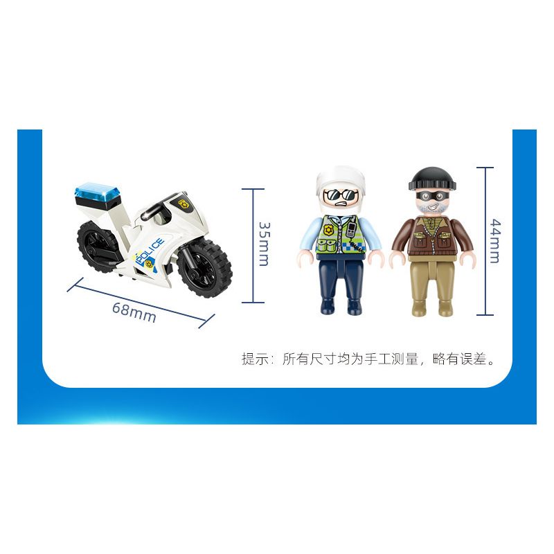 GUDI 10001 10001A 10001B 10001C 10001D non  CẢNH SÁT THÀNH PHỐ 4 TRONG 1 bộ đồ chơi xếp lắp ráp ghép mô hình City LIVIN'CITY 452 khối