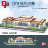 FUN IMAGINATION LZ8186 8186 non  ĐẠI LỄ ĐƯỜNG NHÂN DÂN bộ đồ chơi xếp lắp ráp ghép mô hình Creator GREAT HALL OF THE PEOPLE Sáng Tạo 3730 khối
