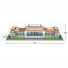 FUN IMAGINATION LZ8186 8186 non  ĐẠI LỄ ĐƯỜNG NHÂN DÂN bộ đồ chơi xếp lắp ráp ghép mô hình Creator GREAT HALL OF THE PEOPLE Sáng Tạo 3730 khối