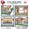 FUN IMAGINATION LZ8186 8186 non  ĐẠI LỄ ĐƯỜNG NHÂN DÂN bộ đồ chơi xếp lắp ráp ghép mô hình Creator GREAT HALL OF THE PEOPLE Sáng Tạo 3730 khối