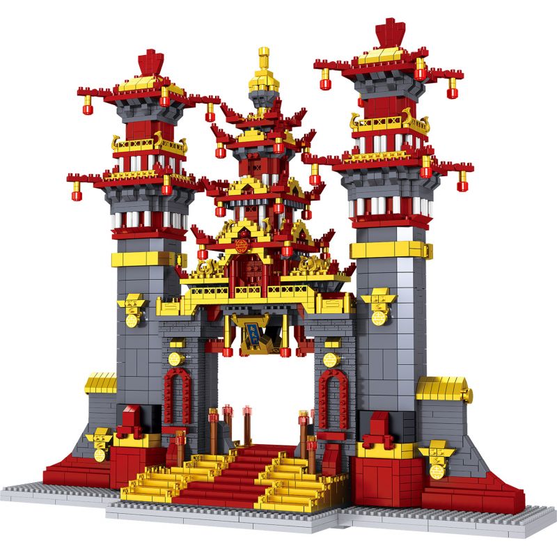 FUN IMAGINATION LZ8041 8041 non Lego NAM THIÊN MÔN bộ đồ chơi xếp lắp ráp ghép mô hình Creator Sáng Tạo 3996 khối