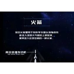 QIZHILE E01000 01000 non  TÊN LỬA ĐẨY ZHENGTU 12 bộ đồ chơi xếp lắp ráp ghép mô hình Frozen CONQUEST XII BOOSTER Nữ Hoàng Băng Giá