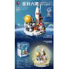 SHENZHEN RAEL ENTERTAINMENT 60010 non  ĐUỔI THEO NHỮNG VÌ SAO bộ đồ chơi xếp lắp ráp ghép mô hình 207 khối