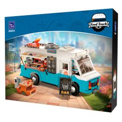 PANTASY 85011 XE TẢI THỰC PHẨM HOÀI CỔ bộ đồ chơi xếp lắp ráp ghép mô hình Creator RETRO FOOD TRUCK Sáng Tạo 2300 khối