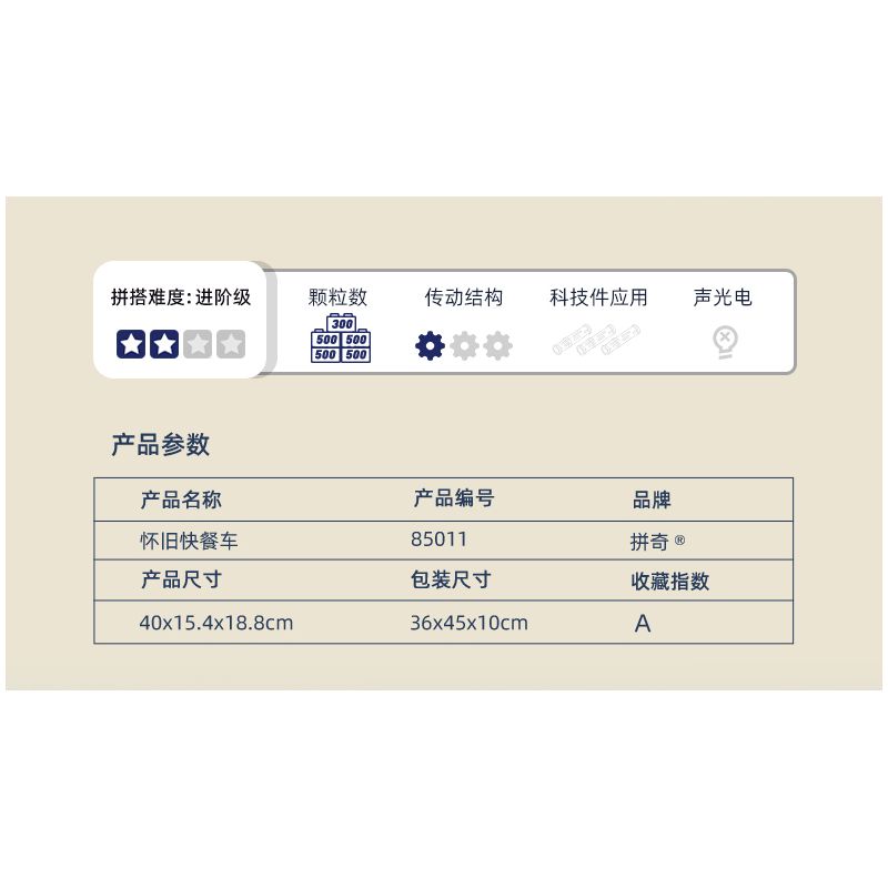 PANTASY 85011 XE TẢI THỰC PHẨM HOÀI CỔ bộ đồ chơi xếp lắp ráp ghép mô hình Creator RETRO FOOD TRUCK Sáng Tạo 2300 khối